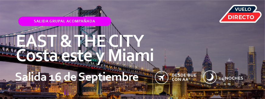 EAST & THE CITY COSTA ESTE Y MIAMI
